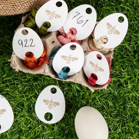 Farm Fresh Egg Floss Drops by Lori Holt