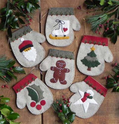 Rachel's of Greenfield - Warm Hands - Ornament Felt Kit