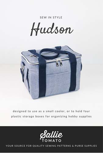 Hudson - square carrier for use as a cooler/storage- by Sallie Tomato LST135