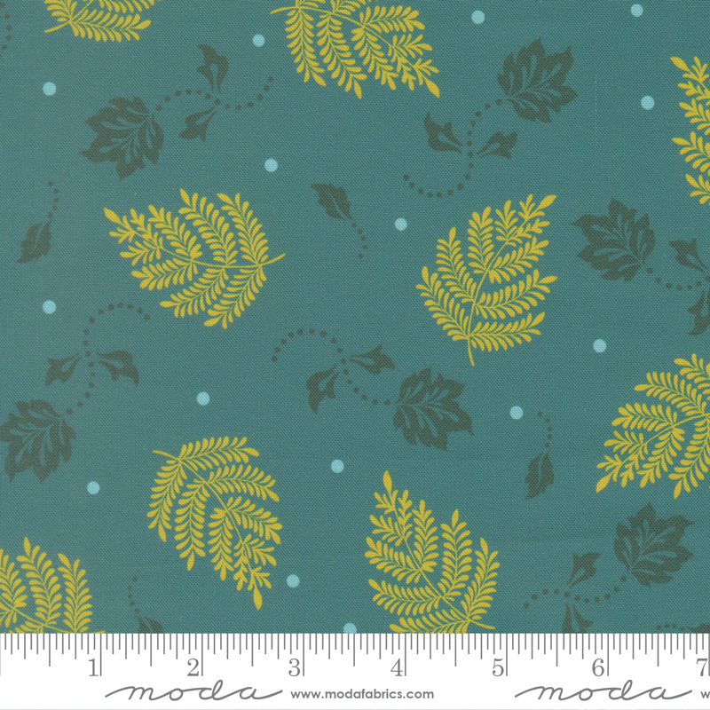 Sitara - Paisley Leaf - Lagoon