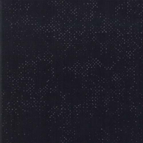 Spotted - Jet Black - Black &gray spotted mesh by Zen Chic