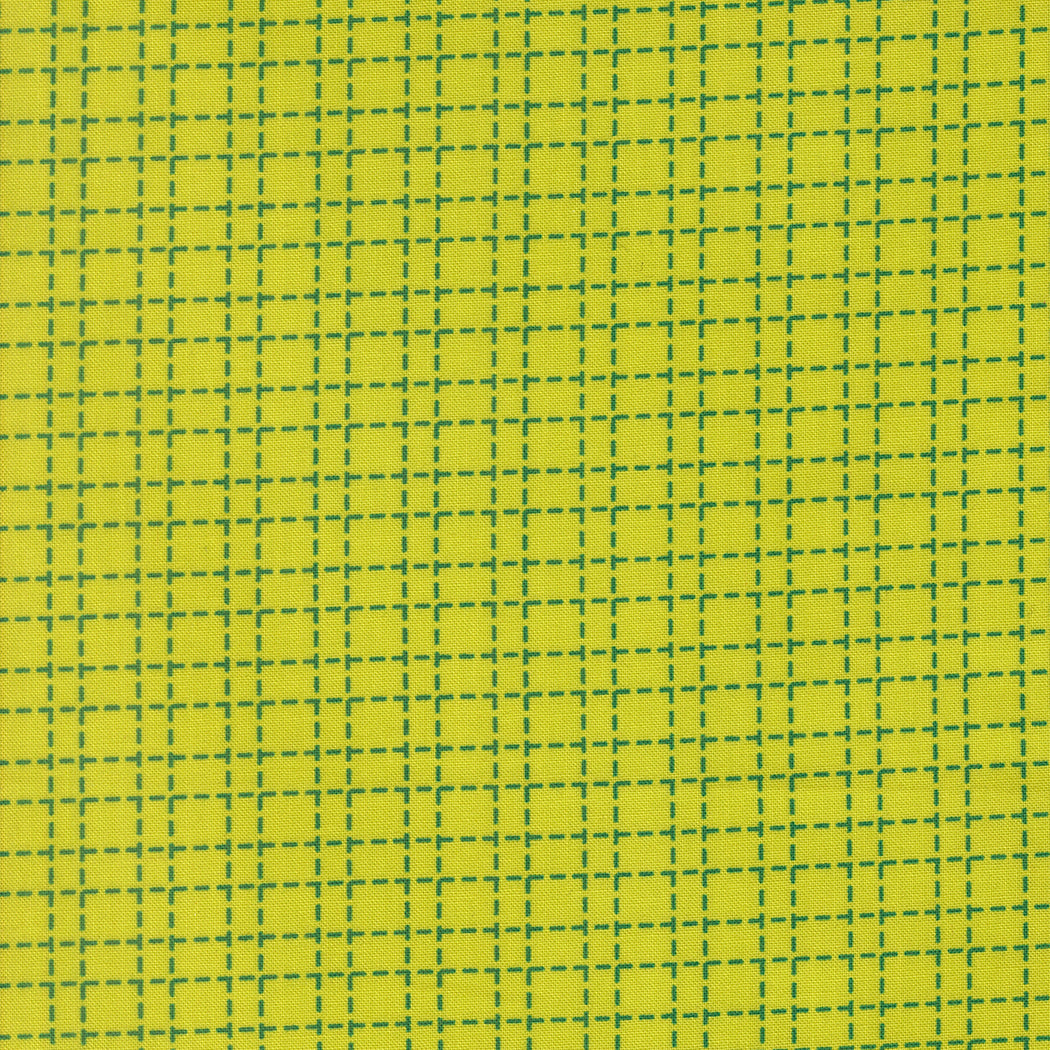 Makers Delight - Crosshatch - Acid Green