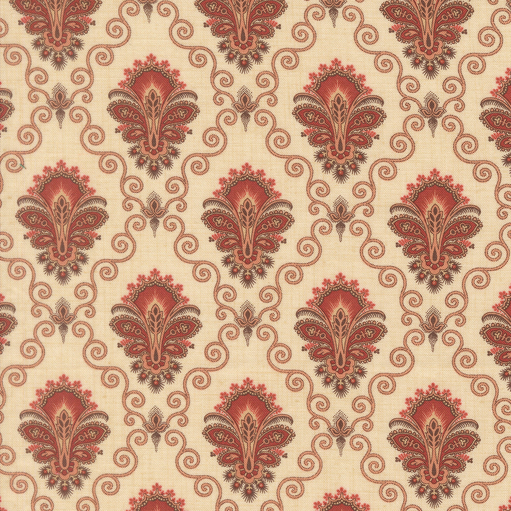 Le Jardin Rouge - Camomille Paisley - Pearl
