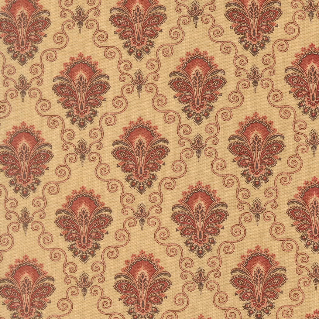 Le Jardin Rouge - Camomille Paisley - Oyster
