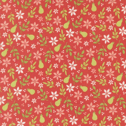 Poinsettia and Pear - Pear Florals - Geranium