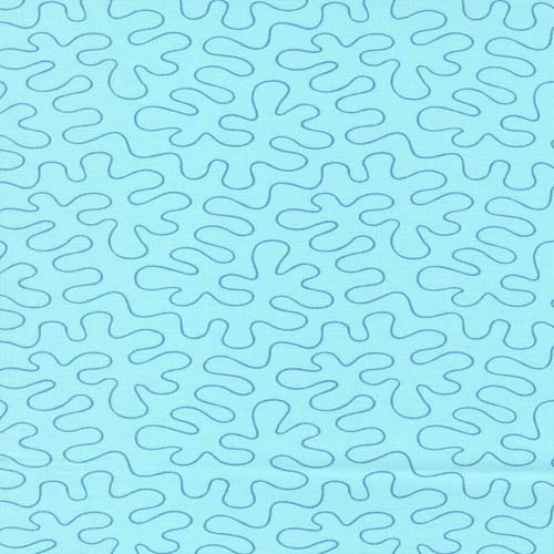 Rainbow Sherbet - Stipple Ripple - Tutti Frutti - stipple on aqua