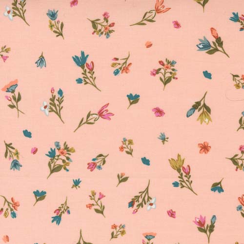 Songbook A New Page - Blessing Flow - Pink - small floral on coral pink