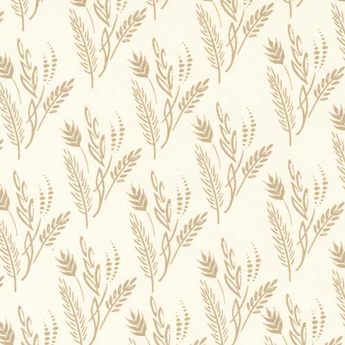 Dawn on the Prairie- Grassland - Natural- tan grasses on cream