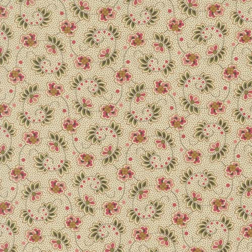 Collections For A Cause Unity- Waltz Florals - Ivory -flowers& vines on cream