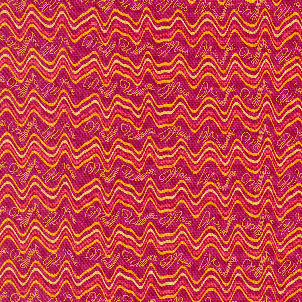 Creativity Roars - Make Waves - Pomegranate