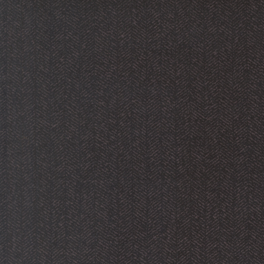 Flannel Gatherings Basics - Herringbone - Blackbird