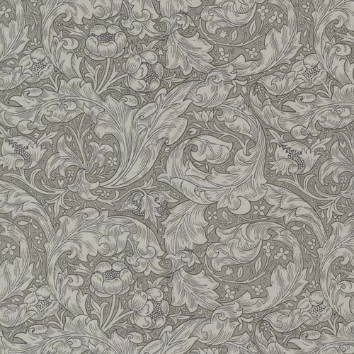 Best of Morris - Ebony Suite - Bachelors Button - Dove - lt taupe on dk taupe