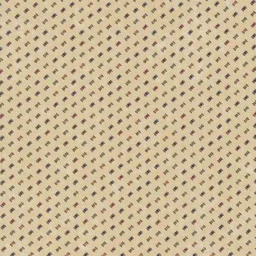 Wheatland - Wildflower Seeds - Wheat - multicolor ditsy on tan - Kansas Troubles