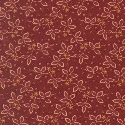 Flannel Season - 3 Leaves Blender - Barn Red