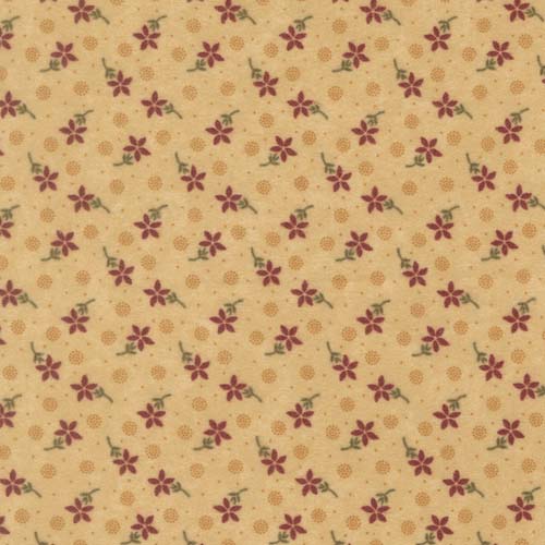 Flannel Season - Autumn Blooms - Tan