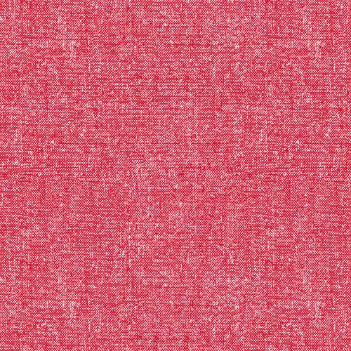 Handpicked: Christmas - Red/White - red/white linen texture