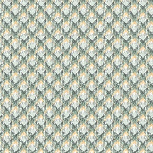 La Fleur Flannel - Plaid - Green/Multi - green & yellow bias plaid