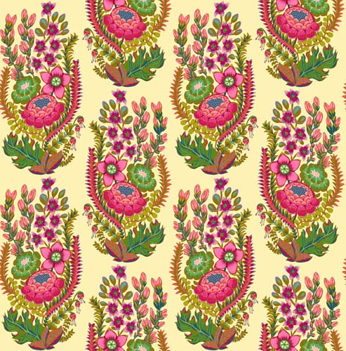 108" Wide Back - Backings No. 4 - Outstretched - Cream