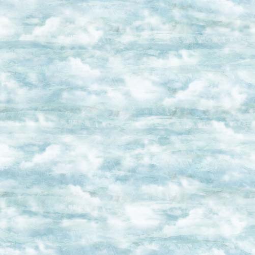 Smooth Sailing - Clouds - Light Blue