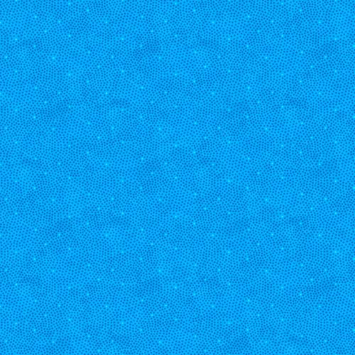 Hugs & Kisses Flannel - Little Hugs - Blue - small blue dots on blue