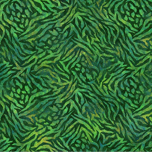 Jangala - The Maze - Green - green on darker green
