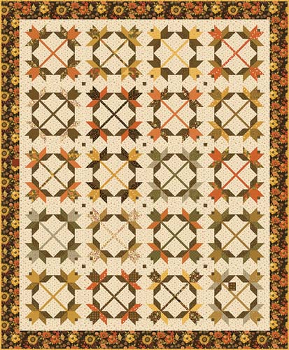 The Tapestry of Color Quilt -Fat Quarter Friendly - 80 x 97 #858