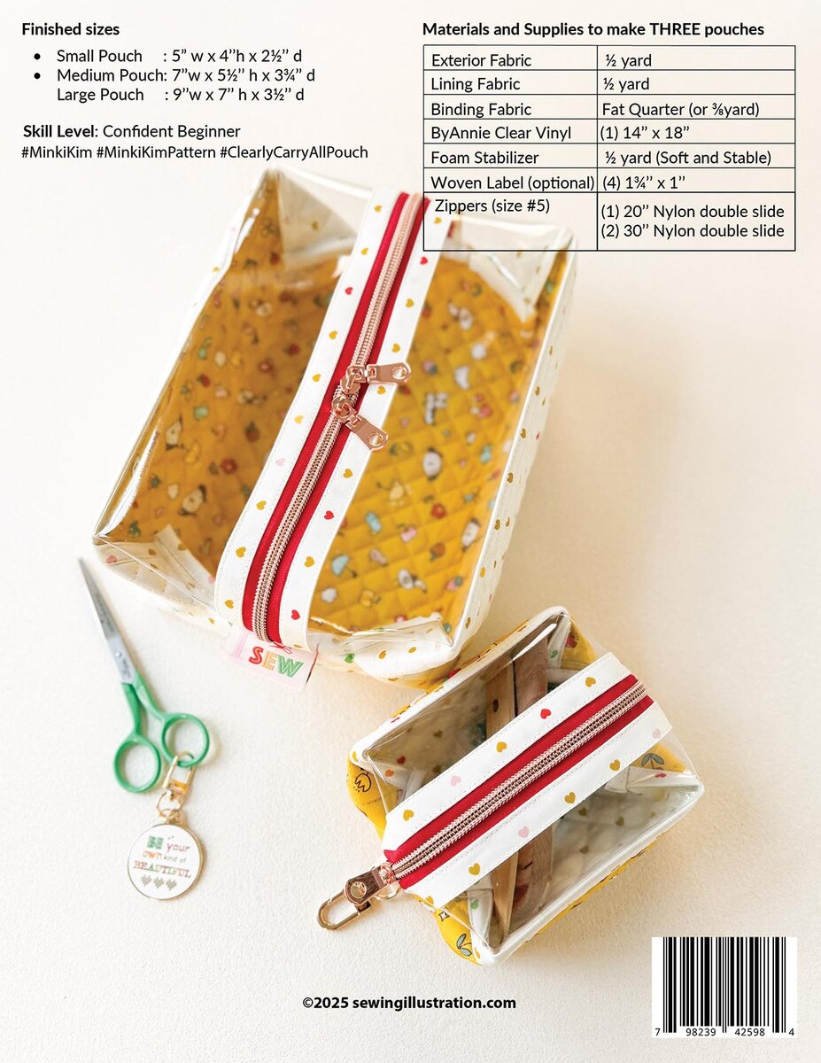 Clearly Carry All Pouch by Minki Kim - P178-SIBP23