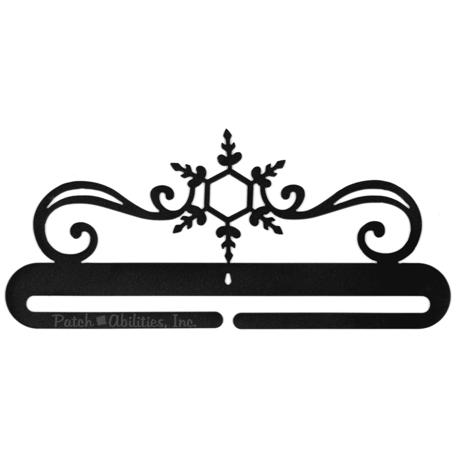 Patch Abilities - 12" Snowflake Swirls Hanger - PAH-12007