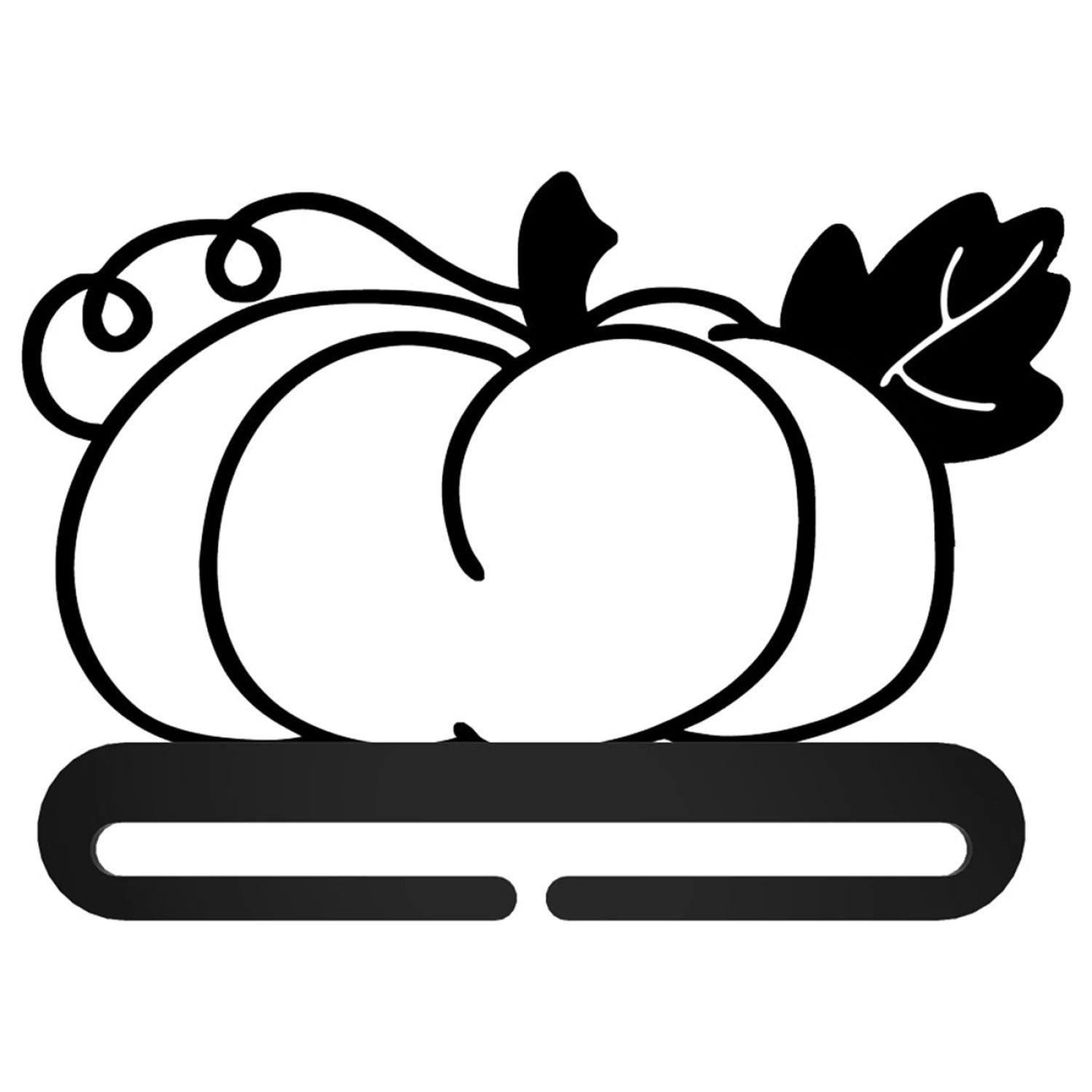 Patch Abilities - 6" Pumpkin Hanger - PAH-6009