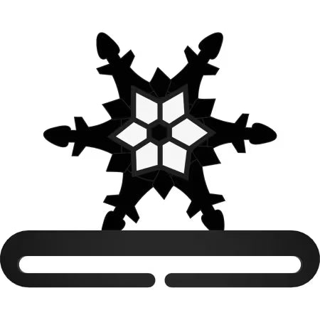 Patch Abilities - 6" Snowflake Hanger - PAH-6011