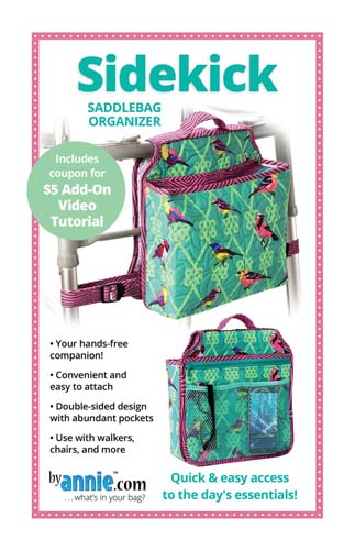 Sidekick - saddlebag organizer by annie.com