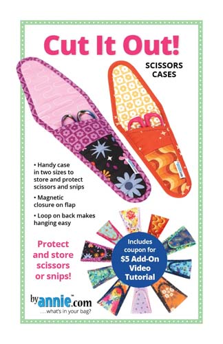 Cut it Out! - Scissors cases - byAnnie.com - PBA308