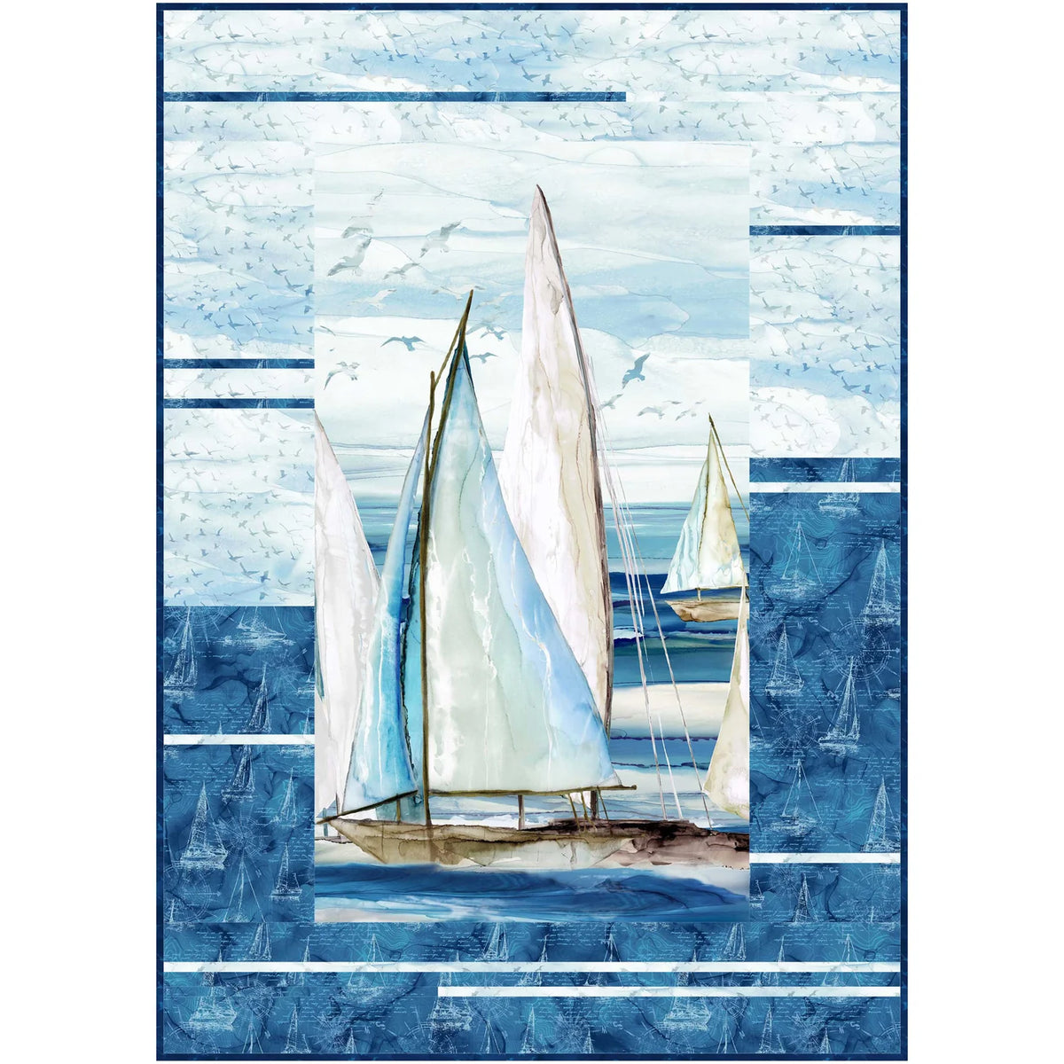 Panel Panache Quilt Pattern by Patti Carey