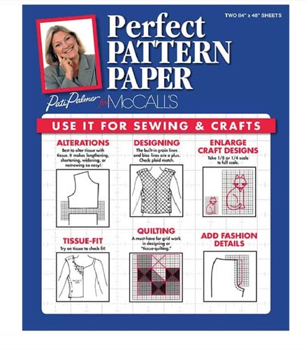 Palmer Pletsch - Perfect Pattern Paper-grid-printed tissue paper two 84 x
