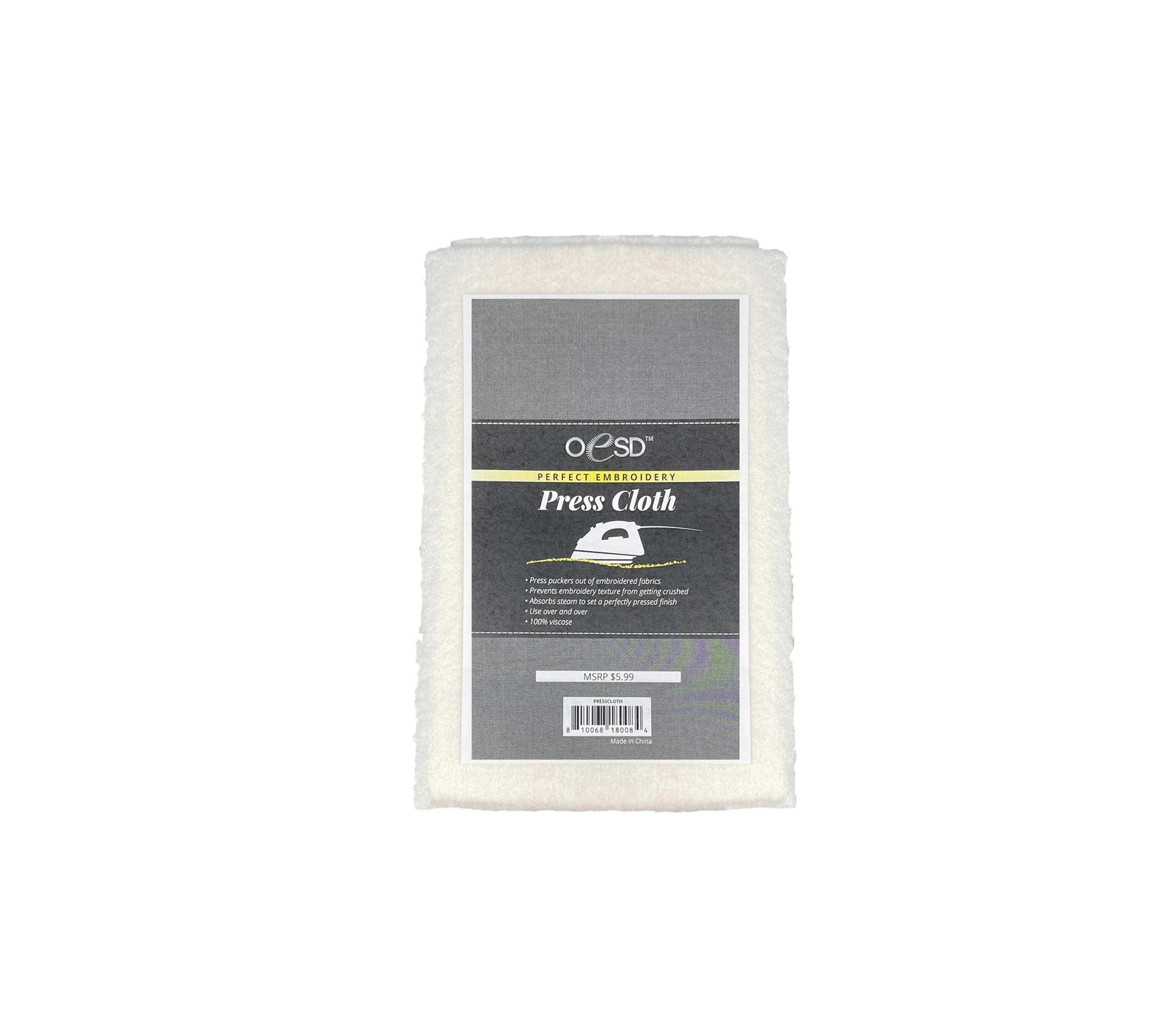 Perfect Embroidery Press Cloth - OESD 20x20