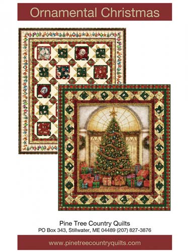 Ornamental Christmas - 2 Quilt Patterns in 1 - Pine Tree Country Quilting