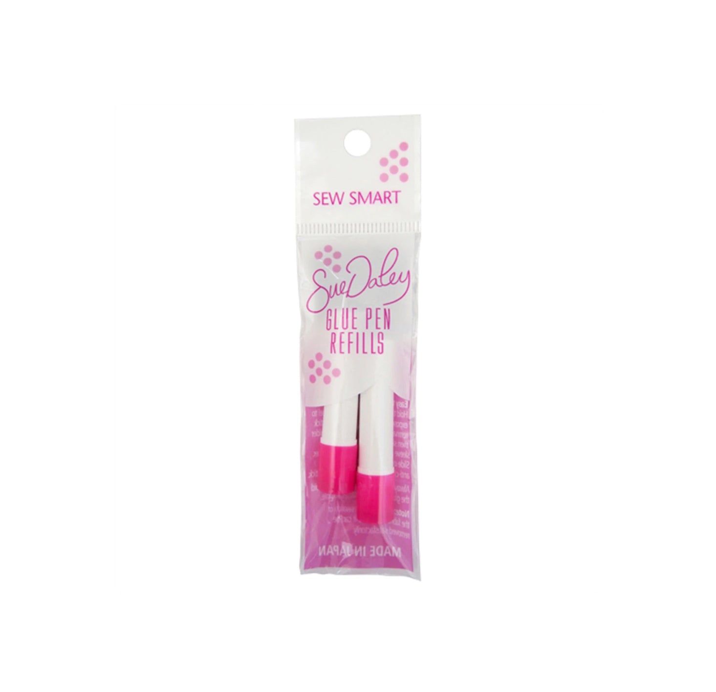 Sue Daley Fabric Glue Pen Refill Clear, Water Soluble