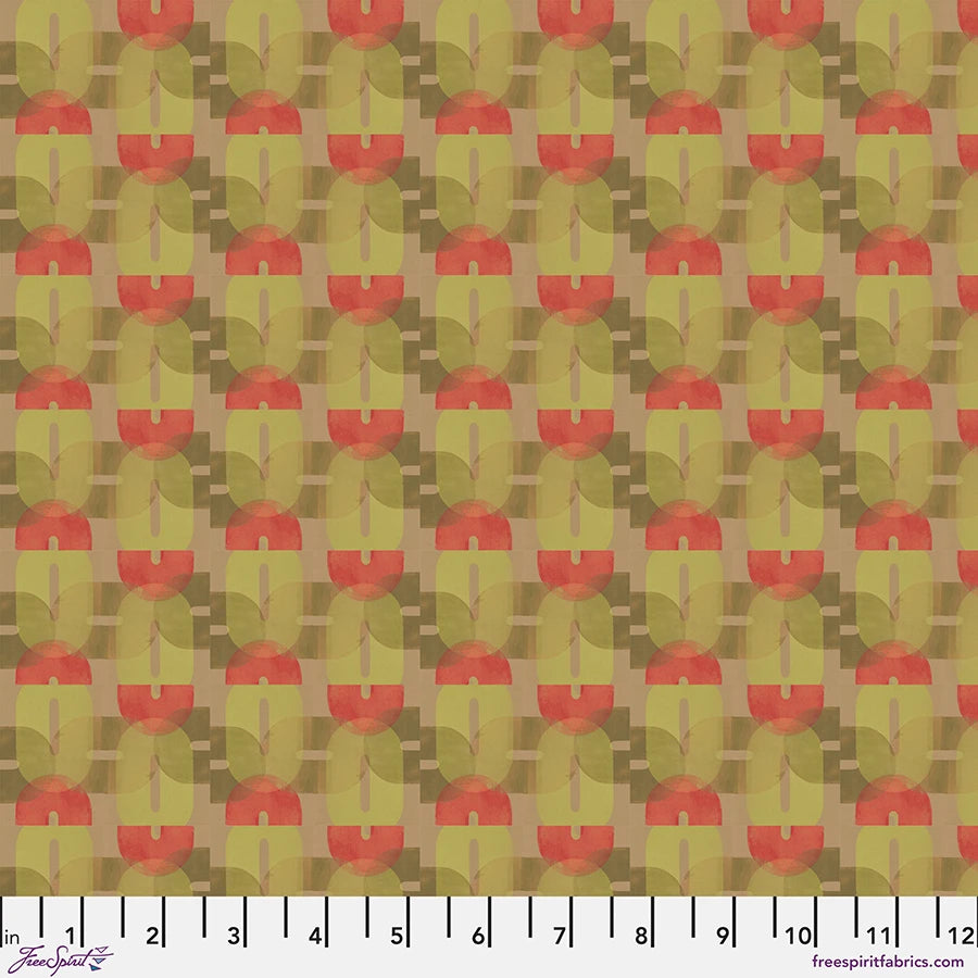 Counter - Quiet - Lilliemae - olive & red ovals