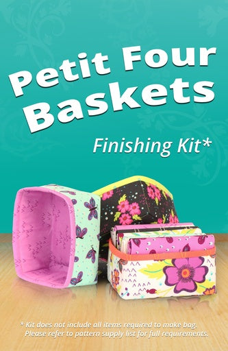 Petit Four Baskets Finishing Kit, pattern & foam