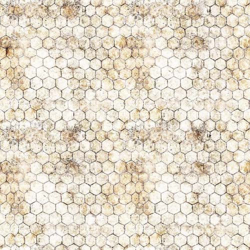 Earthly Delights - Chicken Wire - Cream - chicken wire on distressed cream