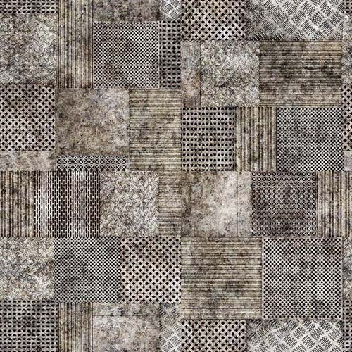 Earthly Delights - Metalscape- Brown - textured metal plates