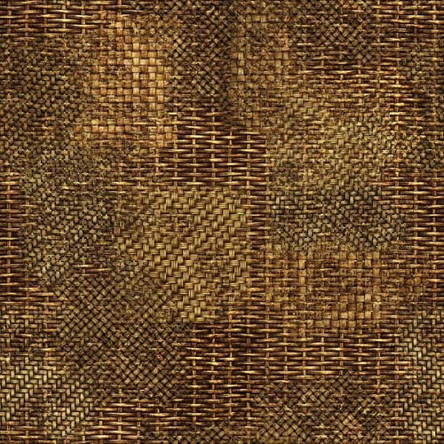 Earthly Delights - Basketweave - Rattan - brown woven textures