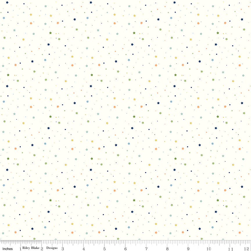 Flannel - Love You To The Moon - Stars - Multi