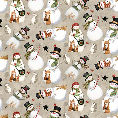 Northern Christmas - Snowmen -Neutral