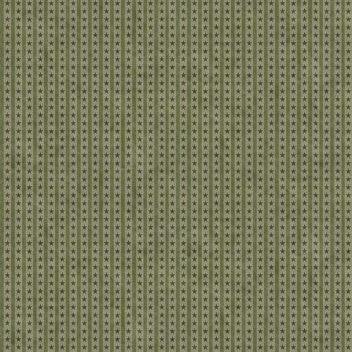 Northern Christmas - Star Stripes - Green
