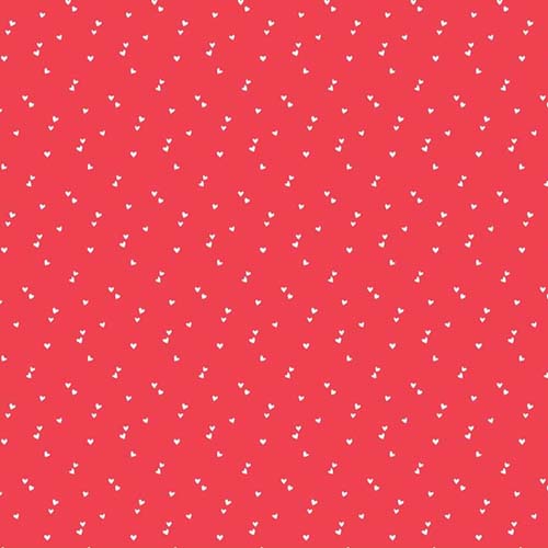 Seasonal Basics Valentine - Hearts - Red