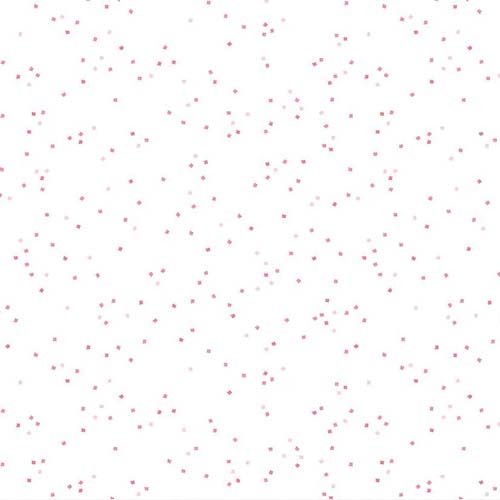 Seasonal Basics Valentine - Blossoms on White - All The Pink