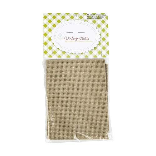 Lori Holt Vintage Cloth 10-Cnt Tula - Burlap - 18x18 evenweave