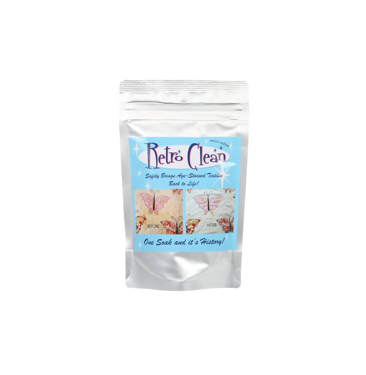 Retro Clean Textile Soak - Safely Brings Age-Stained Fabric Back To Life -