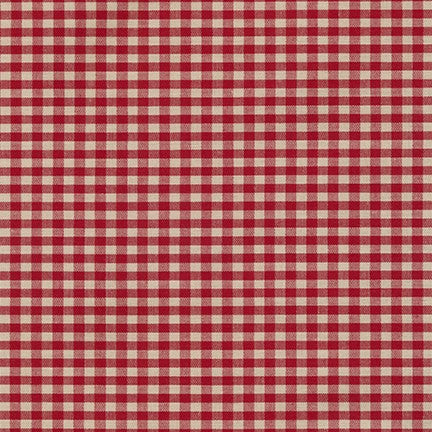 Crawford Gingham - Wine Check - About 1/8 Inch Check